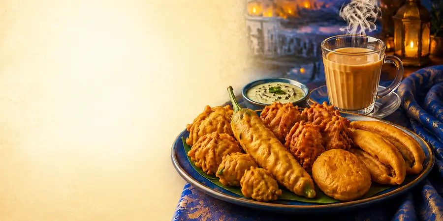 Evening Tea & Bajjis